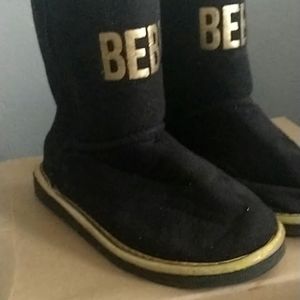 BEBE BOOTS . SIZE 1
